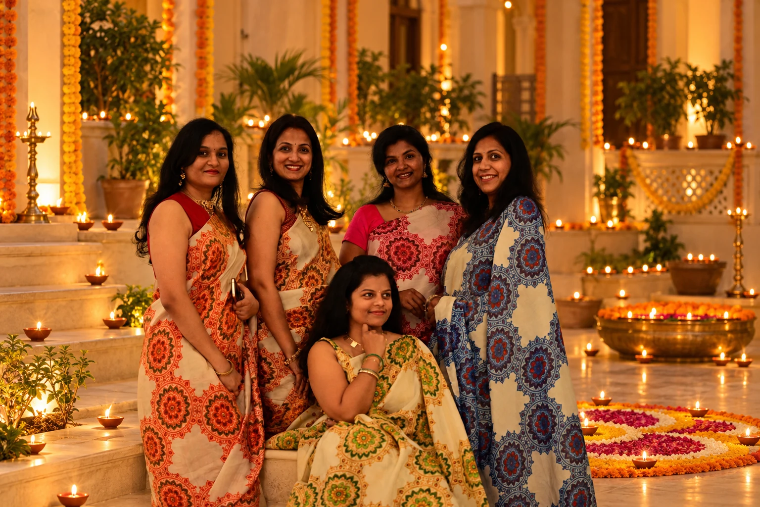 Stay a little longer, festive group photograph 1 of 5