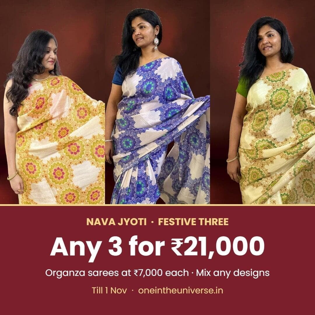 Nine Sarees for Nine Nights